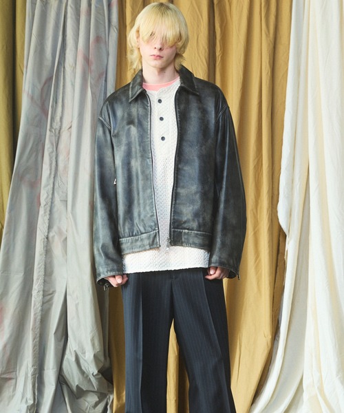 MAISON SPECIAL（メゾンスペシャル） 革ジャン ライダース 「UNISEX
