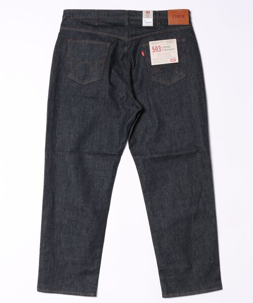 ジーンズ 「大きいサイズ」503 ルーズストレートデニムパンツ SMART STANDARD LOOSE STRAIGHT メンズ | EDWIN | 16