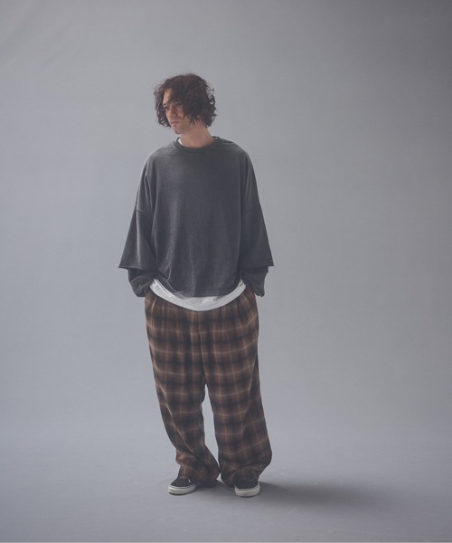ADAM PATEK（アダムパテック） ワイドパンツ スラックス ADAMPATEK