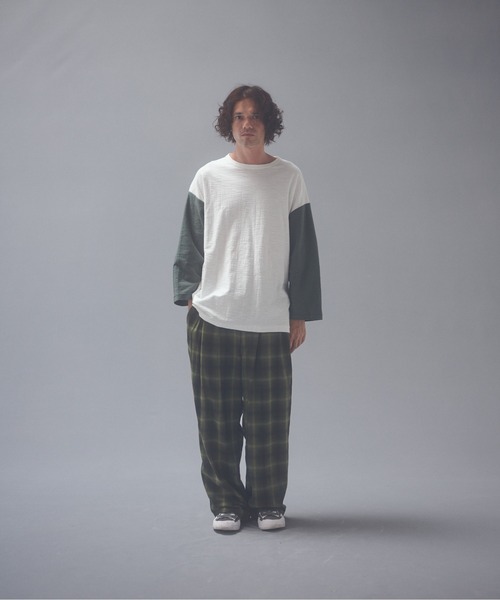 ADAM PATEK（アダムパテック） ワイドパンツ スラックス ADAMPATEK