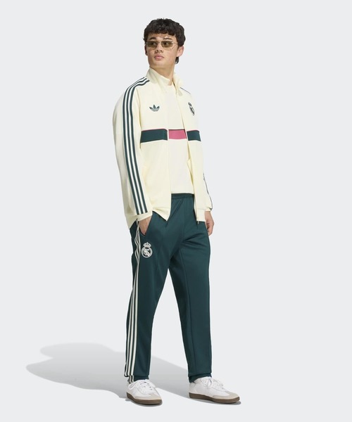  レアルマドリード 100周年記念 トラックパンツ【XL】Y2K adidas（アディダス） パンツ レアル・マドリード オリジナルス