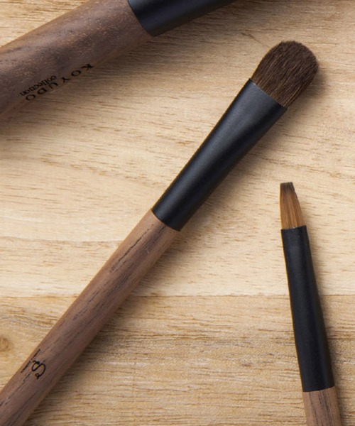 KOYUDO（晃祐堂） メイクブラシ 木の実シリーズ KINOMI MACADAMIA アイ
