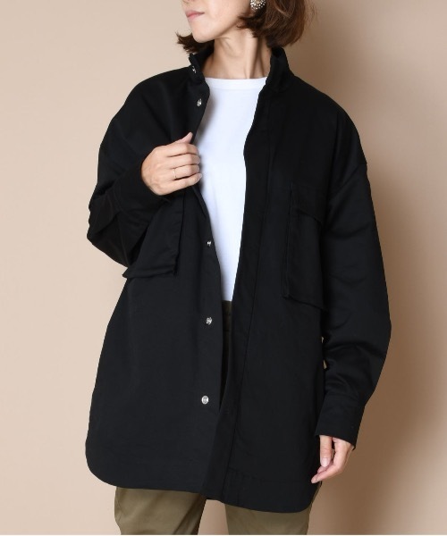 定番在庫 アウター ツイルスタンドカラーシャツジャケット■セットアップ対応■(ユニセックス) ZOZOTOWN PayPayモール店 - 通販 - PayPayモール HOT低価