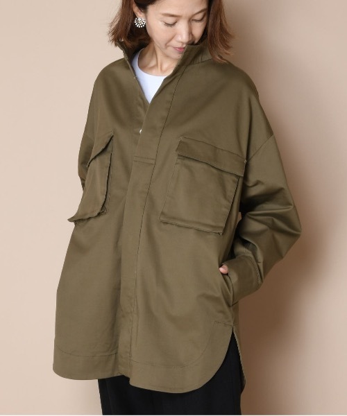 定番在庫 アウター ツイルスタンドカラーシャツジャケット■セットアップ対応■(ユニセックス) ZOZOTOWN PayPayモール店 - 通販 - PayPayモール HOT低価