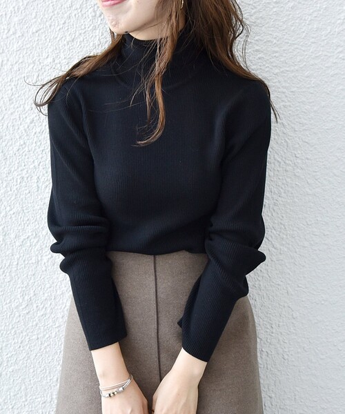 SHIPS any ニット セーター any:「手洗い可能」デリケート リブ