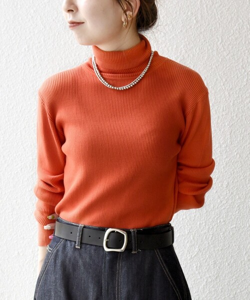 SHIPS any ニット セーター any:「手洗い可能」デリケート リブ