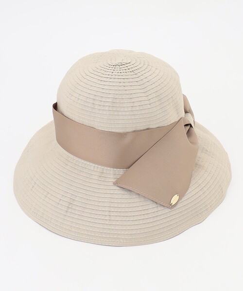 【洗える】TOCCAトッカ GROSGRAIN RIBON Hサマーハット TOCCA｜【UV95%以上カット・吸水速乾・抗菌防臭・洗える・サイズ