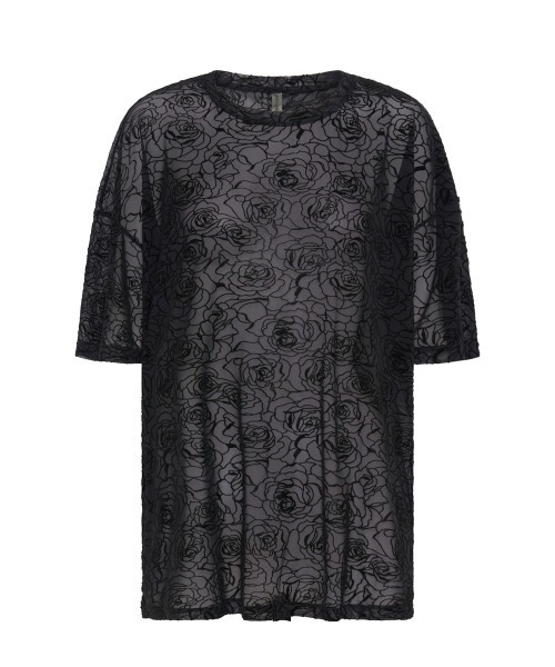 tシャツ POISON ROSE MESH TEE レディース One Tea spoon tシャツ POISON ROSE MESH TEE レディース