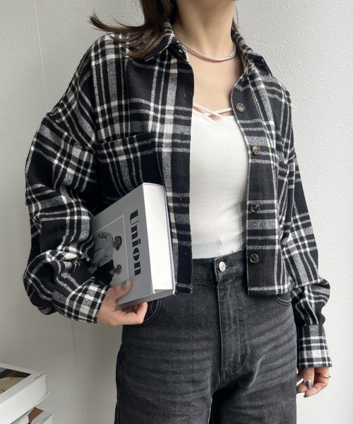 ブラウス シャツ メッシュ ショートスリーブ プルオーバー チェック レディース green label relaxing ブラウス シャツ メッシュ ショート