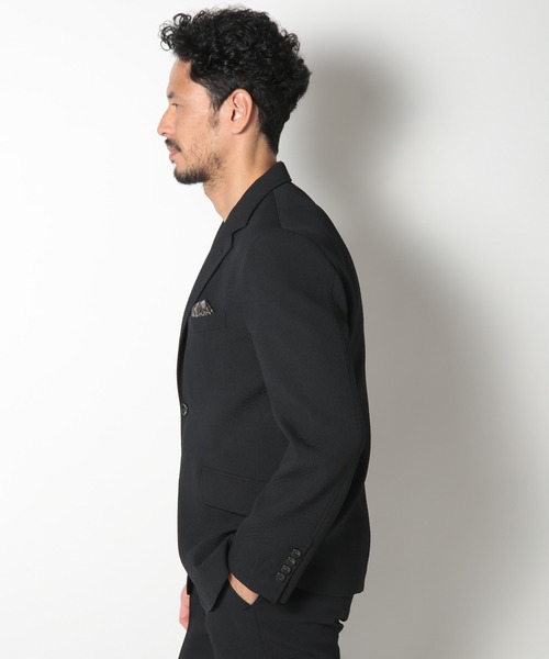 MEN'S BIGI ジャケット テーラードジャケット ヘリンボーン