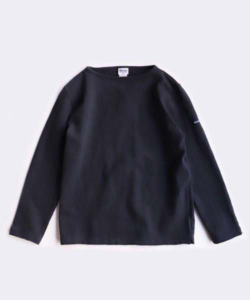 tシャツ 「 Tieasy 」 HDCS BOATNECK BASQUE SHIRT / ボートネックバスクTシャツ レディース