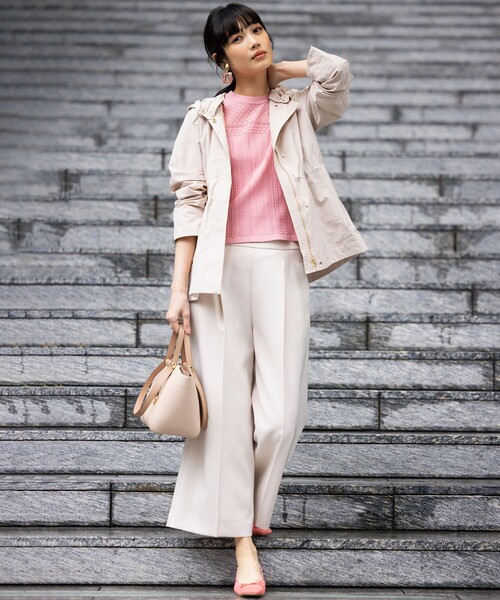 組曲（KUMIKYOKU） パンツ オシャクロス ガウチョパンツ レディース