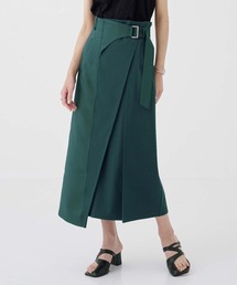 美品⭐︎UNITED TOKYO ウェーブエンブロイダリ-スカート　グリーン スイッチングマーメイドスカート（スカート）｜UNITED TOKYO