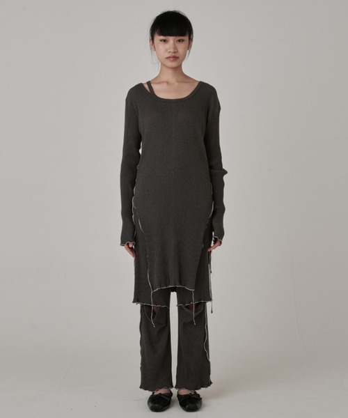 tシャツ COUP DE FOUDRE gather pullover レディース COUPDEFOUDRE tシャツ COUP DE FOUDRE gather pullover
