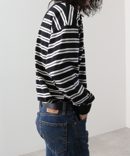 FUNALIVE tシャツ Classic multi-border T-shirt / ボーダー