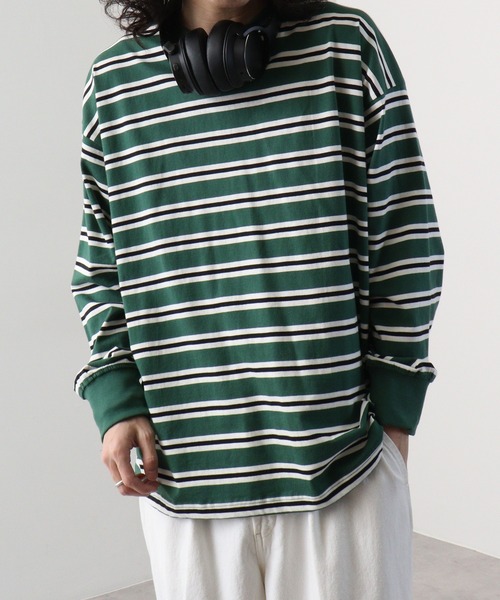 FUNALIVE tシャツ Classic multi-border T-shirt / ボーダー