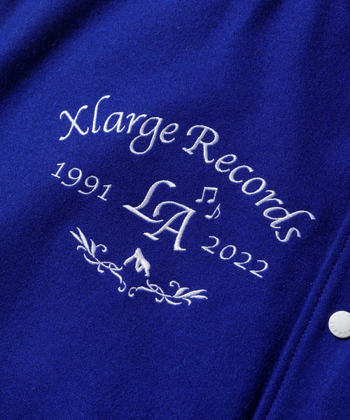 XLARGE」 スタジャン S レッド メンズ