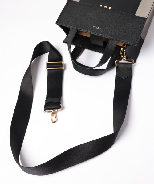 バッグ Cullni bag 21AW CULLNI ショルダーバッグ Leather vertical mini tote bag