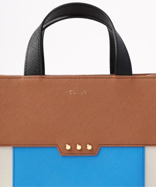 CULLNI（クルニ） ショルダーバッグ Leather vertical mini tote bag