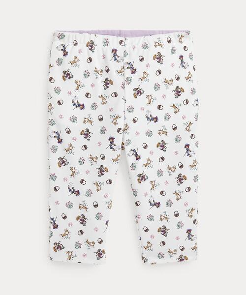 【美品】RALUH LAUREN  コットンパンツ　160㎝　150㎝　⑱ Polo Ralph Lauren Childrenswear パンツ ベア リバーシブル