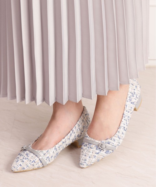 artemis by DIANA（アルテミス by ダイアナ） パンプス ツイード素材