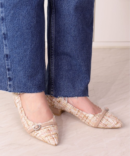 artemis by DIANA（アルテミス by ダイアナ） パンプス ツイード素材