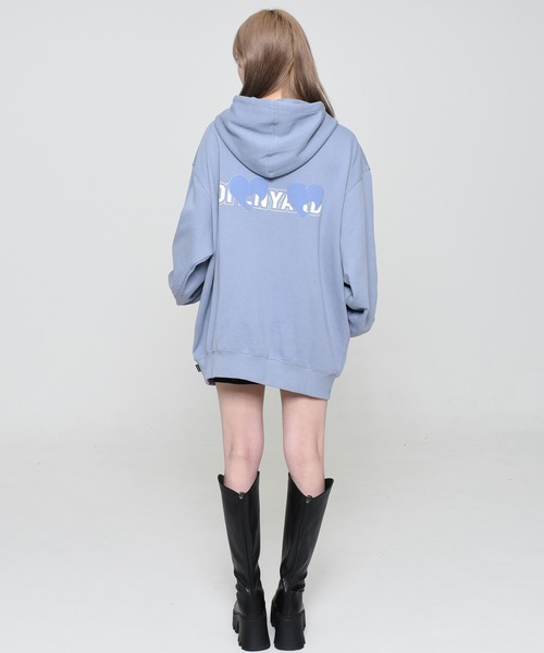 ★OY★HEART ODOLLY LONG SLEEVE-PAUL BLUE★正規品/直送料込 OY（オーワイ）の「『OY/オーワイ』 HEART ODOLLY LONG SLEEVE