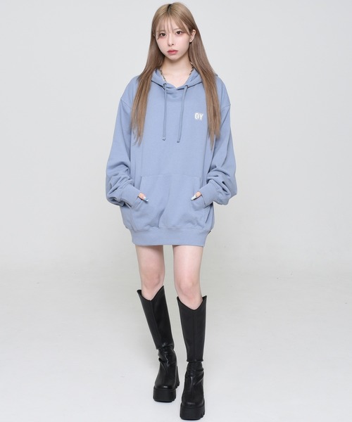 OY パーカー 「OY/オーワイ」 HEART PATCH OPYD HOODIE/ハート