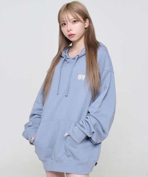 OY パーカー 「OY/オーワイ」 HEART PATCH OPYD HOODIE/ハート