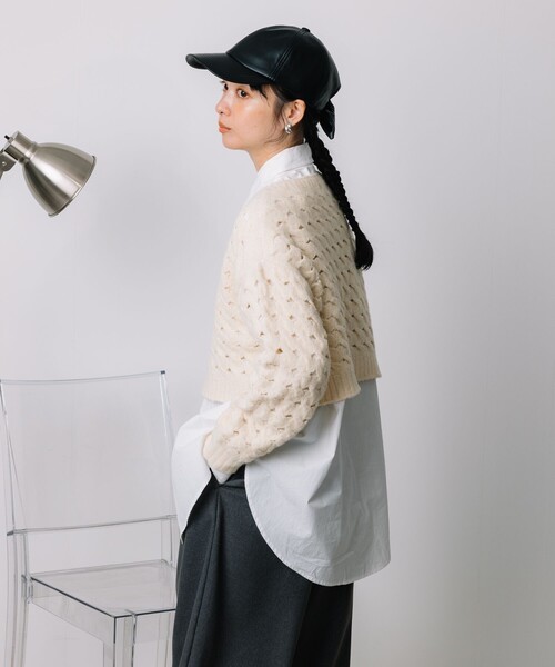 cozz×WRAPINNOT13日金曜日カシミヤニット