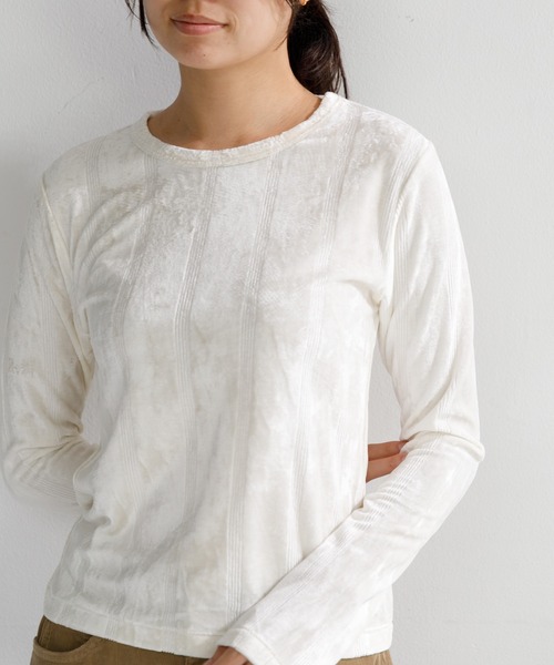 tシャツ 「WOMEN」Robert P’miller Velor Prib LS Tee レディース Robert P. Miller tシャツ 「WOMEN」Robert P'miller Velor Prib