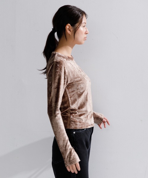 tシャツ 「WOMEN」Robert P’miller Velor Prib LS Tee レディース Robert P. Miller tシャツ 「WOMEN」Robert P'miller Velor Prib