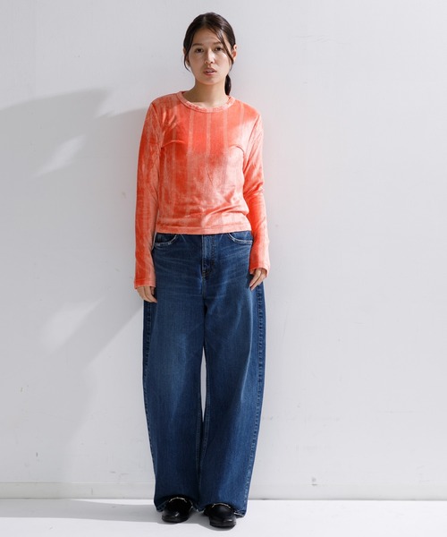 Robert P. Miller tシャツ 「WOMEN」Robert P'miller Velor Prib