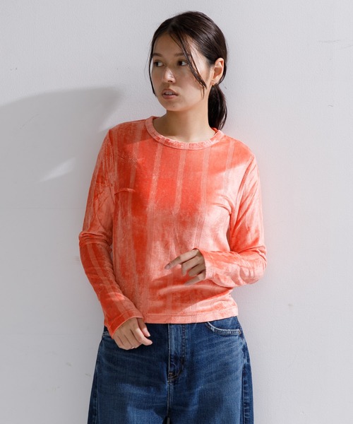 tシャツ 「WOMEN」Robert P’miller Velor Prib LS Tee レディース Robert P. Miller tシャツ 「WOMEN」Robert P'miller Velor Prib