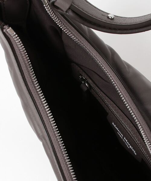 ショルダーバッグ・ポシェット Maison Margiela Black Nappa Leather Micro Glam Slam Hobo Sho Maison Margiela メゾンマルジェラ ショルダーバッグ/ホーボー