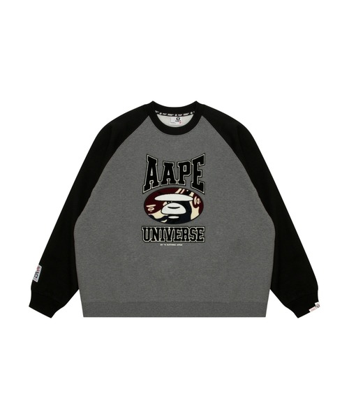 トレーナー スウェット AAPE MAIN CREW NECK SWEAT レディース AAPE MAIN CREW NECK SWEAT | AAPE.JP