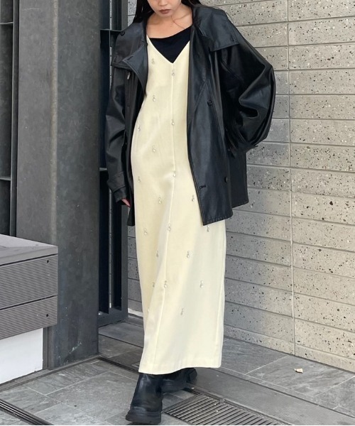 Ameri(アメリ) ワンピース UND ELSA BIJOU WOOL DRESS : ZOZOTOWN Ameri(アメリ) ワンピース UND ELSA BIJOU WOOL DRESS : ZOZOTOWN