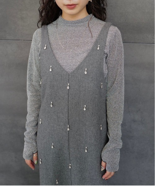 Ameri(アメリ) ワンピース UND ELSA BIJOU WOOL DRESS : ZOZOTOWN Ameri(アメリ) ワンピース UND ELSA BIJOU WOOL DRESS : ZOZOTOWN