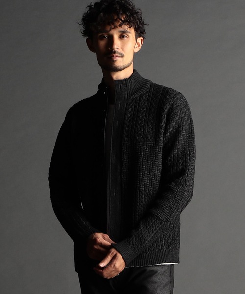 NICOLE CLUB FOR MEN（ニコルクラブフォーメン） セーター ニット 編地