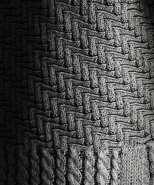 NICOLE CLUB FOR MEN（ニコルクラブフォーメン） セーター ニット 編地