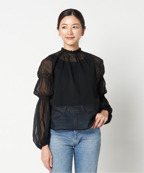 ブラウス シャツ CANDY SLEEVE BLOUSE レディース