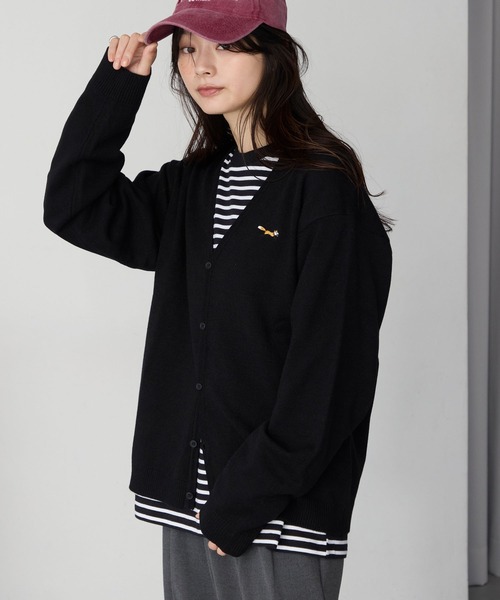 PENNEYS（ペニーズ） カーディガン 別注 THE FOX ロゴ ワンポイント