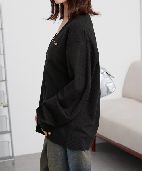 PENNEYS（ペニーズ） カーディガン 別注 THE FOX ロゴ ワンポイント