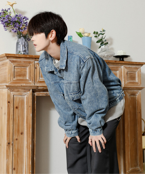 nowos デニムジャケット NEOS（KOKUYO） デニムジャケット gジャン 「neos」ルーズシルエット