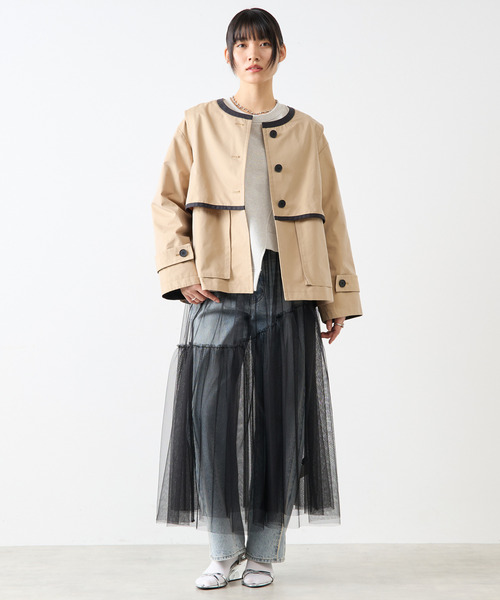 STYLE DELI 膝丈アウター オシャレ