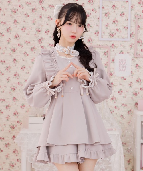 ROJITA（ロジータ） セットアップ ハートバックルチョーカー