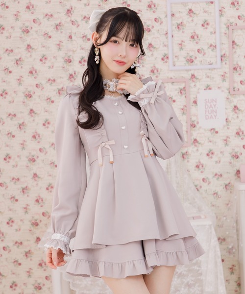 ROJITA（ロジータ） セットアップ ハートバックルチョーカー