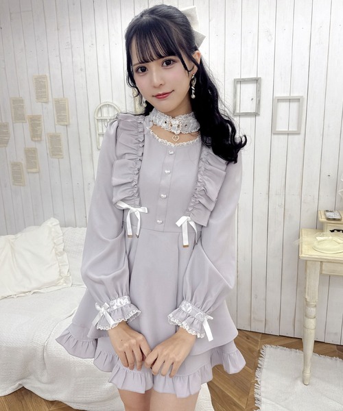 ROJITA（ロジータ） セットアップ ハートバックルチョーカー