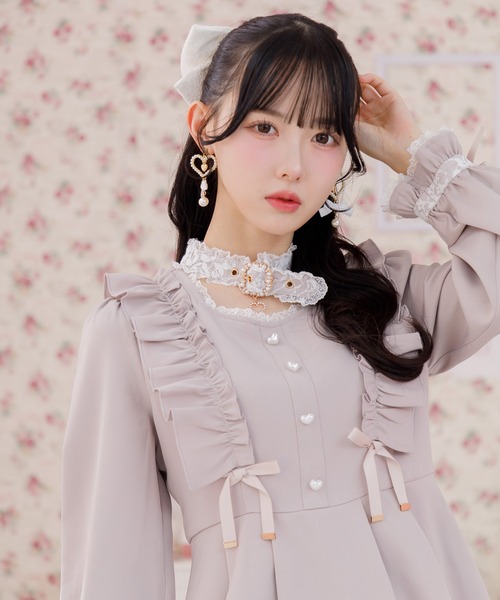 ROJITA（ロジータ） セットアップ ハートバックルチョーカー