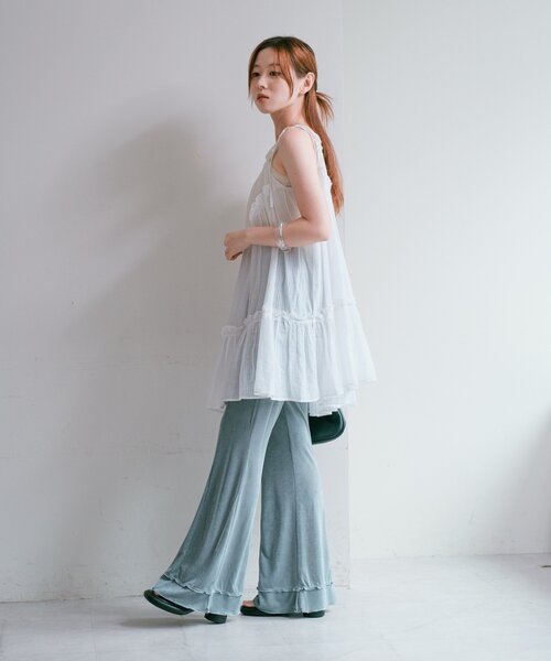 Kastane チュニック インド綿ティアードチュニック : ZOZOTOWN